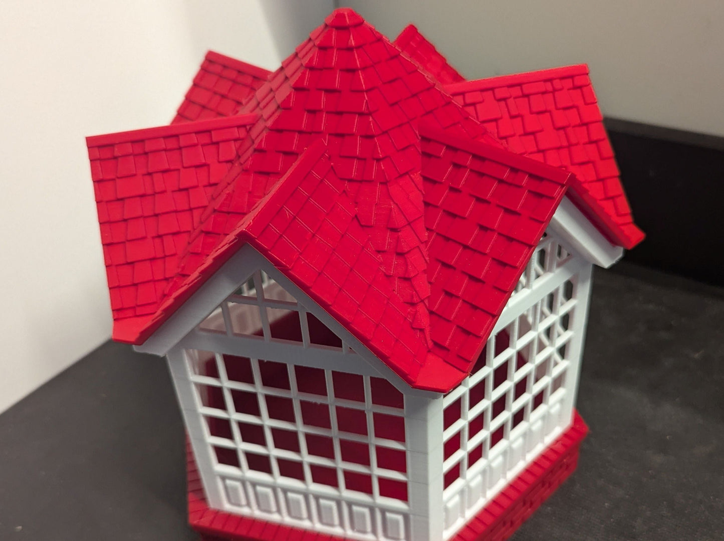 Decorative Tea Room Red Roof -3D Print