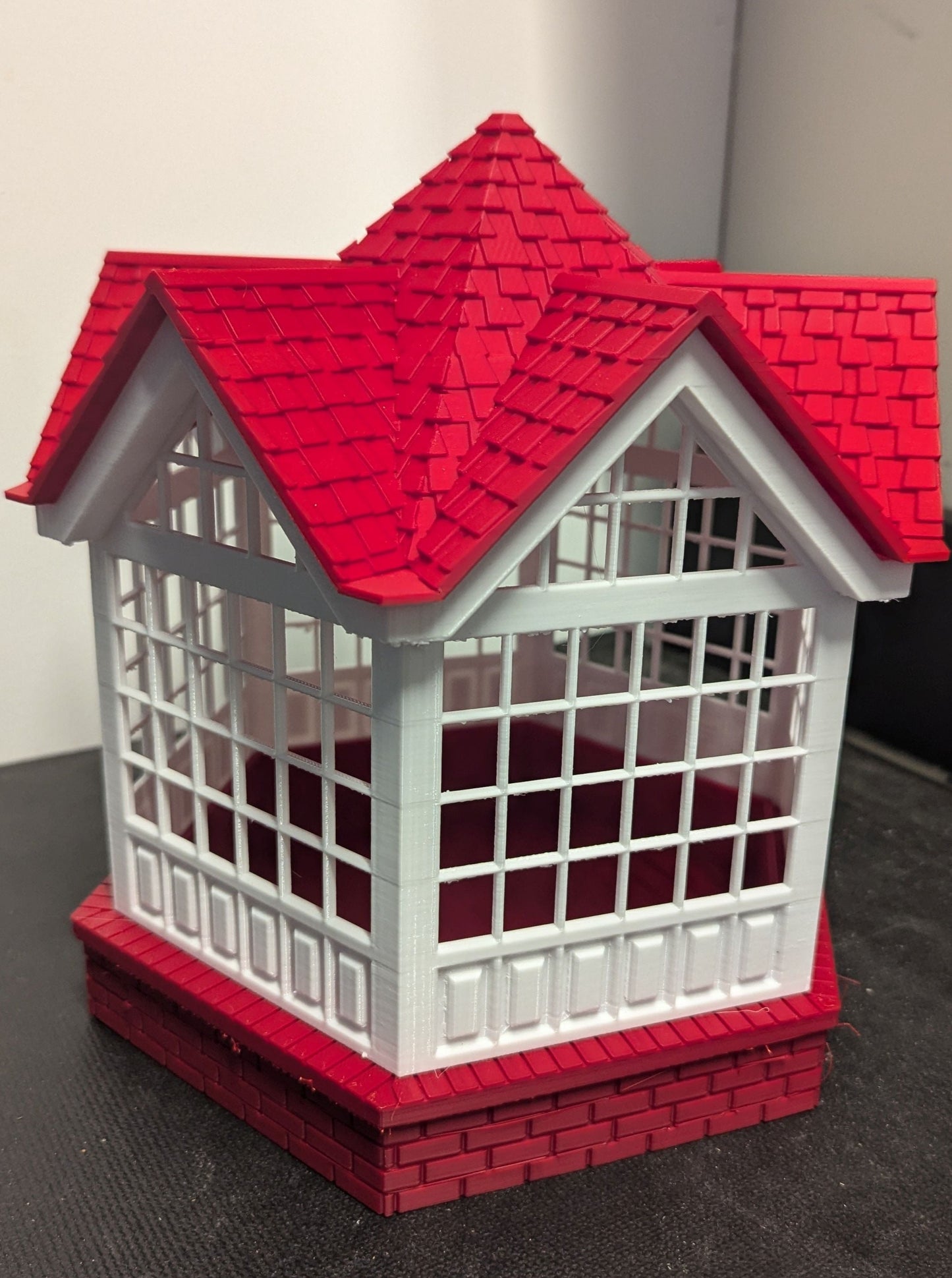 Decorative Tea Room Red Roof -3D Print