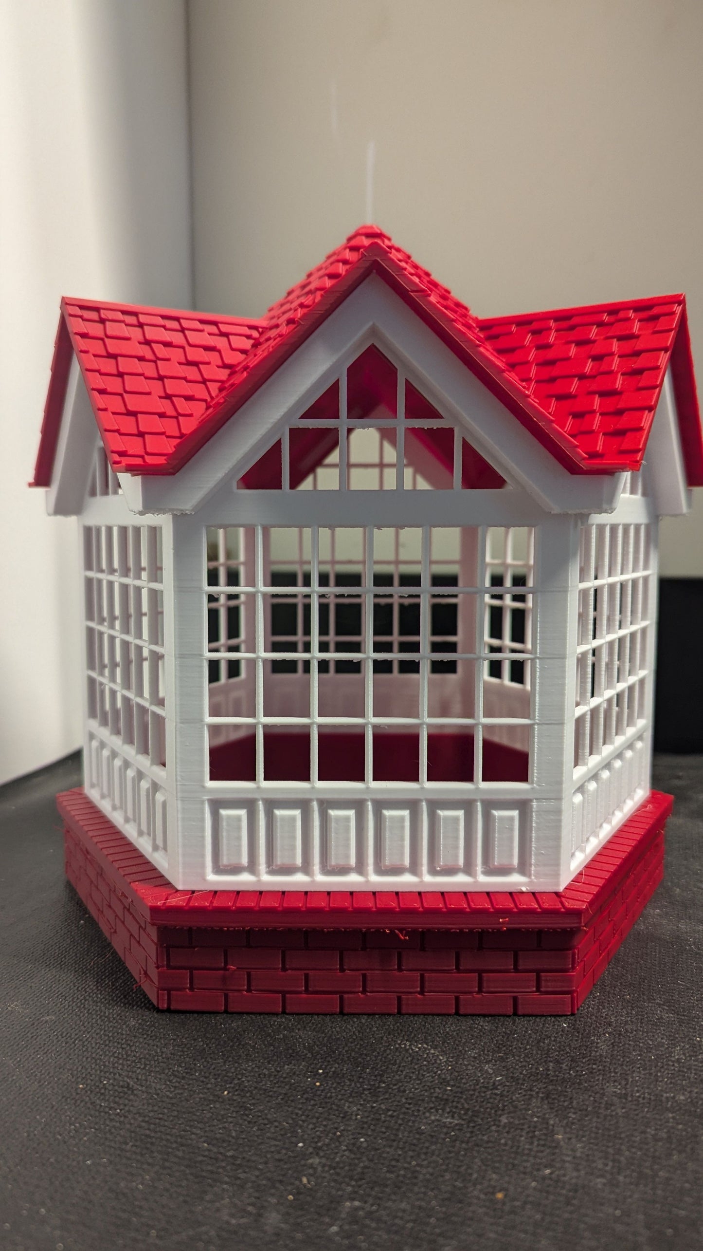 Decorative Tea Room Red Roof -3D Print