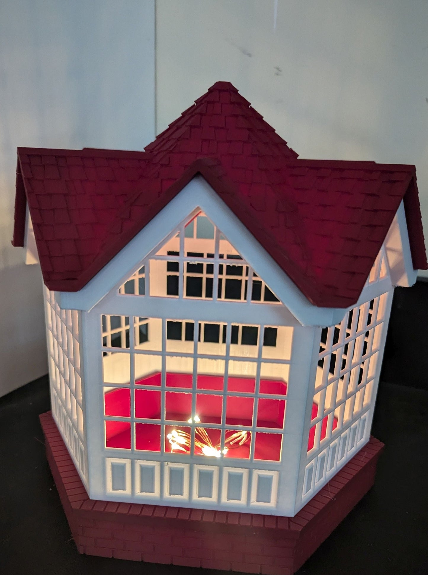 Decorative Tea Room Red Roof -3D Print