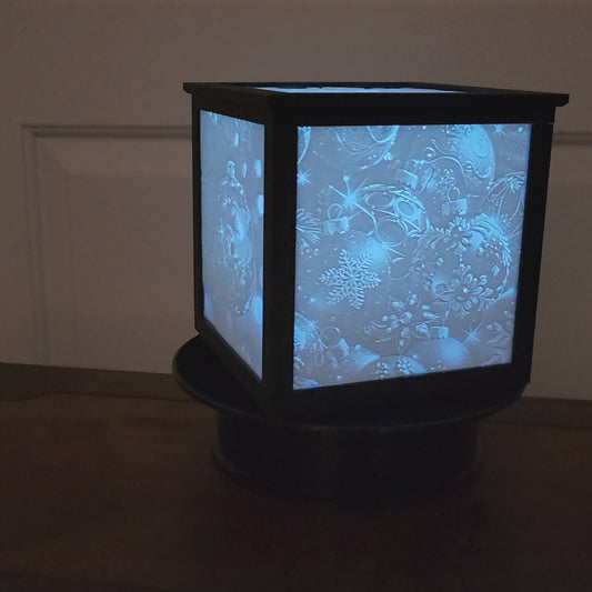 Christmas Ornaments Lithophane Cube Light